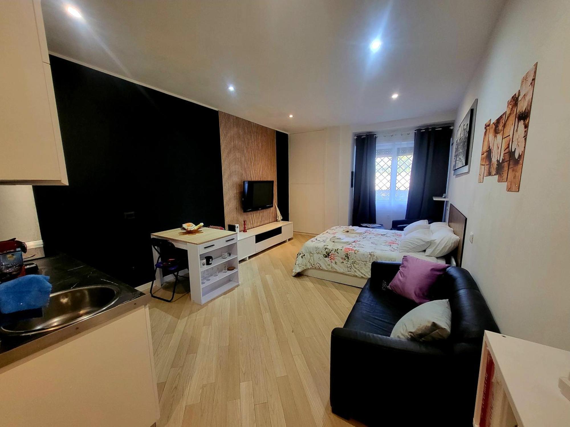 Appartamento Roma Luxury Loft La Giustiniana Esterno foto